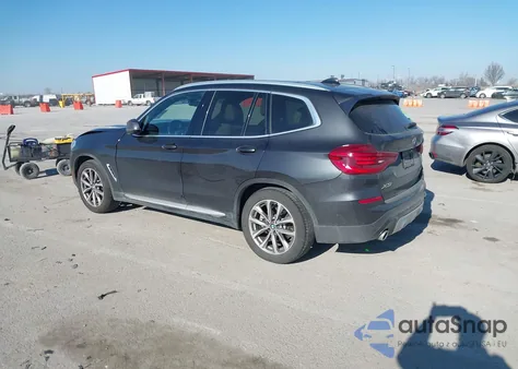 2019 BMW X3 xDrive30I z USA, uszkodzony, nr VIN 5UXTR9C56KLR05910